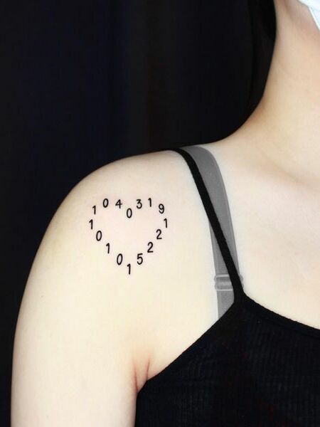 Minimalist Shoulder Tattoo