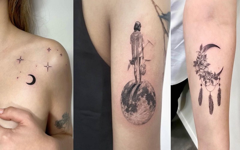 Moon Tattoos