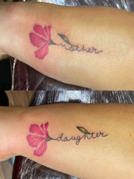 Mother And Daughter Tattoo 