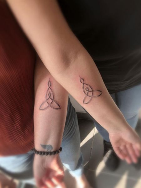 Mother Daughter Celtic Tattoo