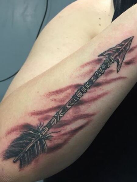 Native American Arrow Tattoo