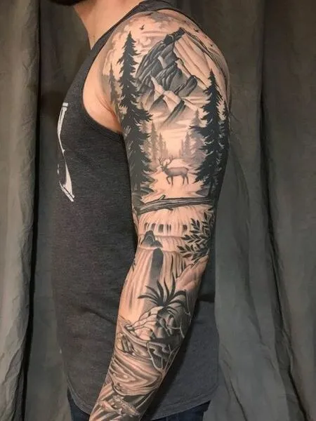 Nature Sleeve Tattoo