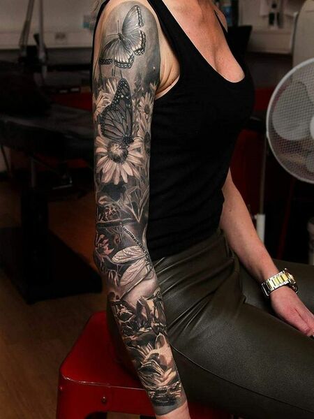 Nature Sleeve Tattoos