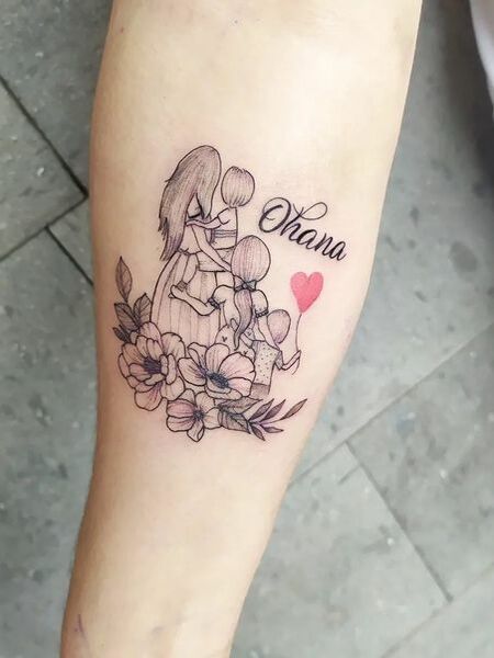 Ohana Family Tattoo