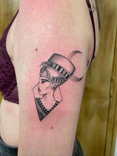 Queen Nefertiti Tattoo