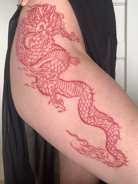 Red Dragon Tattoo