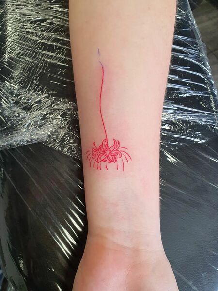 Red Spider Lily Tattoos