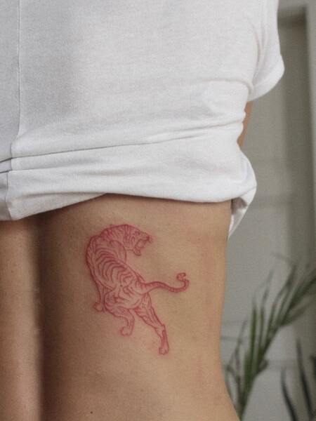 Red Tiger Tattoo