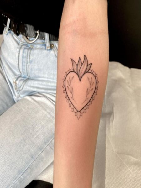 Sacred Heart Tattoo