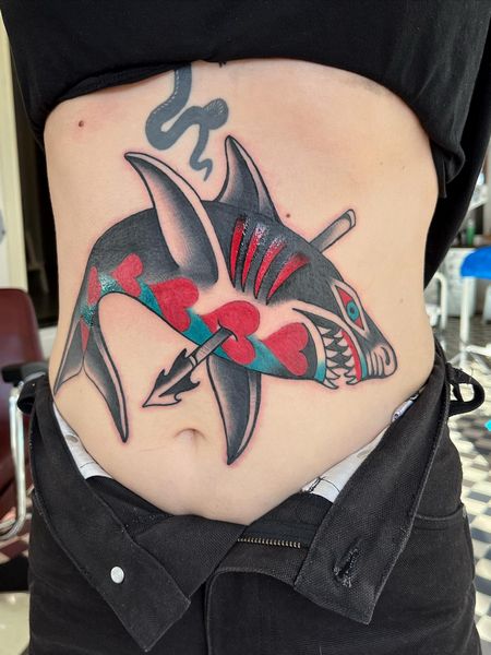 Shark Belly Tattoo