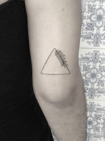 Simple Geometric Tattoo