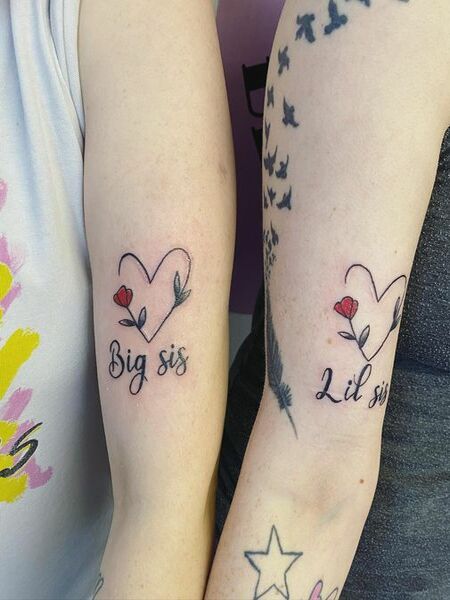 Sister Arm Tattoo