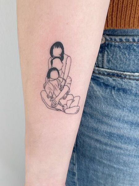 Small Family Tattoo