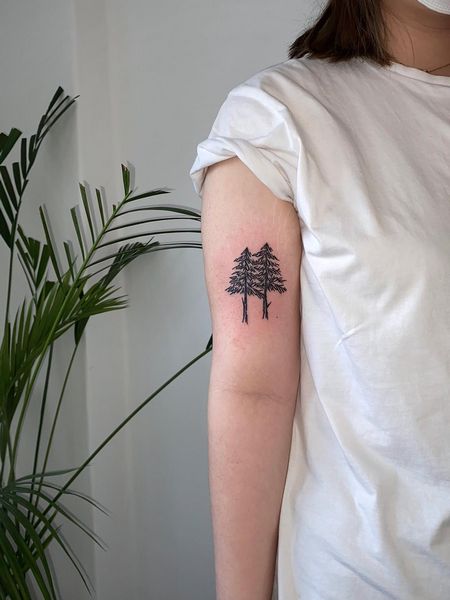 Small Tree Tattoo