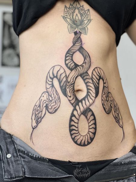 Snake Belly Tattoo