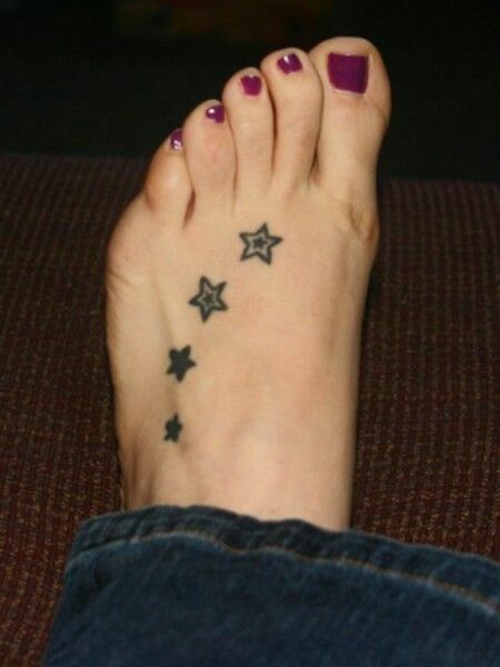 Star Foot Tattoo