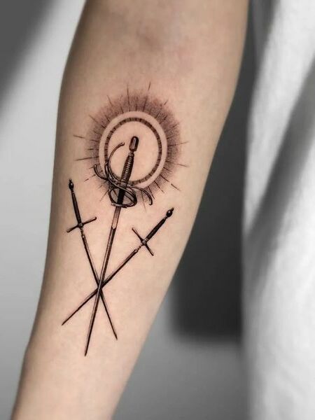 Three Swords Tattoo