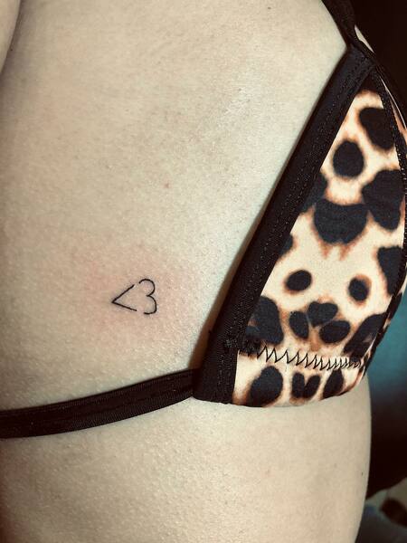 Tiny Heart Tattoo