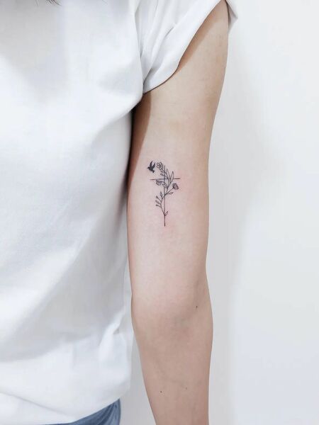 Tiny Minimalist Tattoo