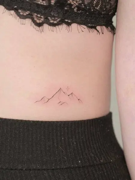 Tiny Mountain Tattoo