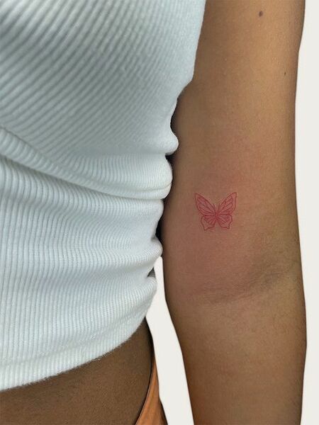 Tiny Red Tattoo