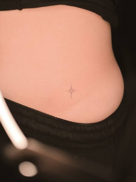 Tiny Star Tattoo
