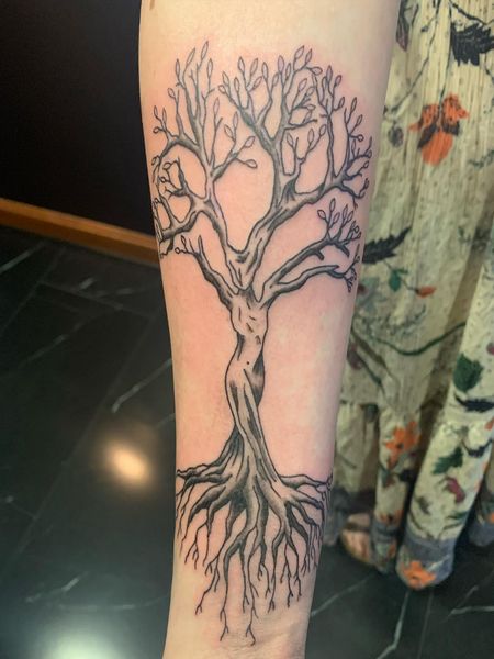 Tree Arm Tattoo 1