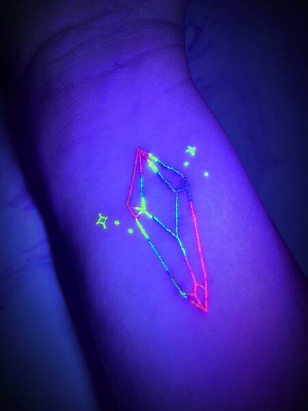 UV Crystal Tattoo