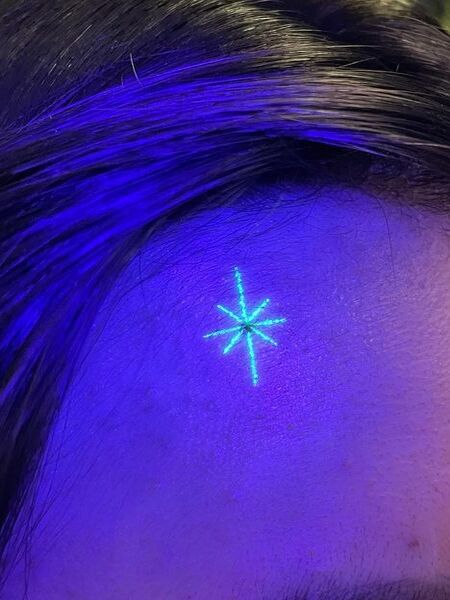 UV Star Tattoo