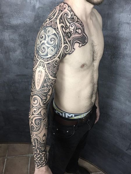 Viking Arm Tattoo