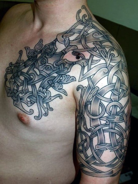 Viking Tribal Tattoo