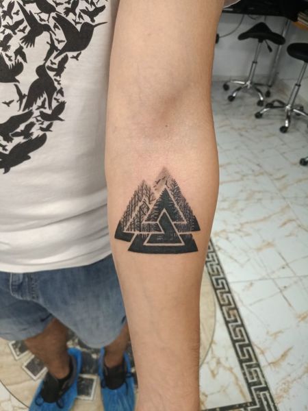 Viking Valknut Tattoo