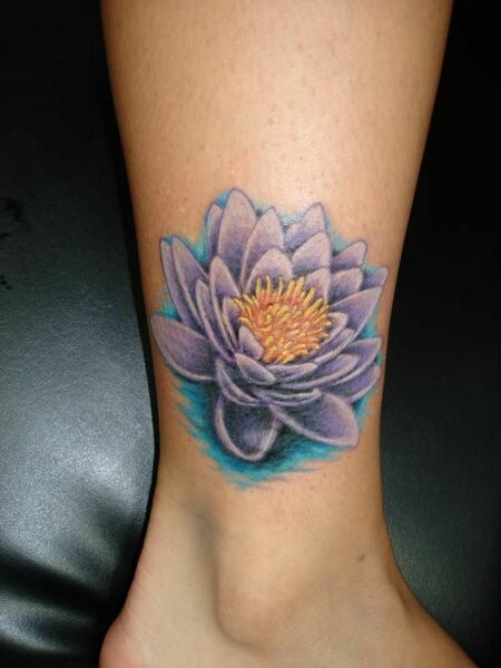 Water Lily Tattoo