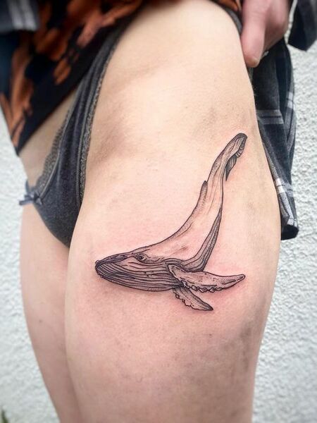 Whale Tattoo