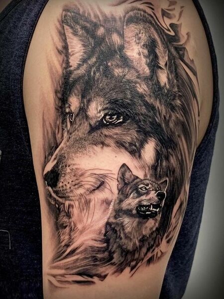 Wolf Tattoo