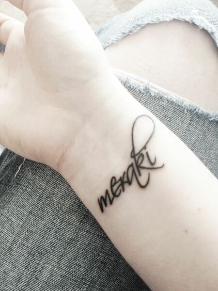 meraki tattoo meaning