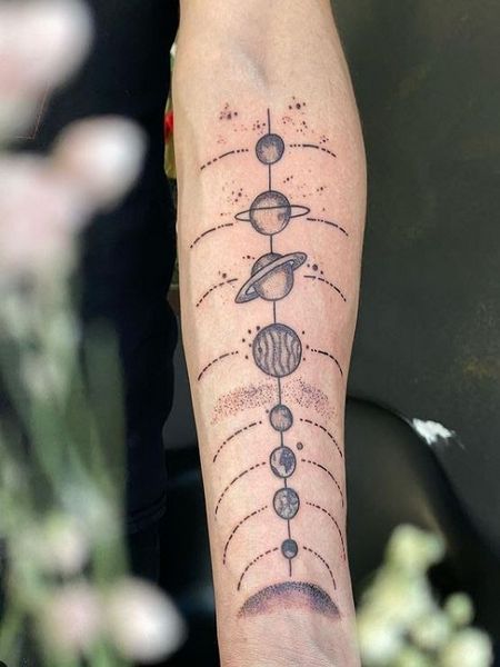 All The Planet Align Tattoo