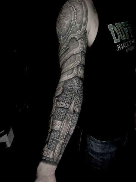 Archangel Armor Tattoo