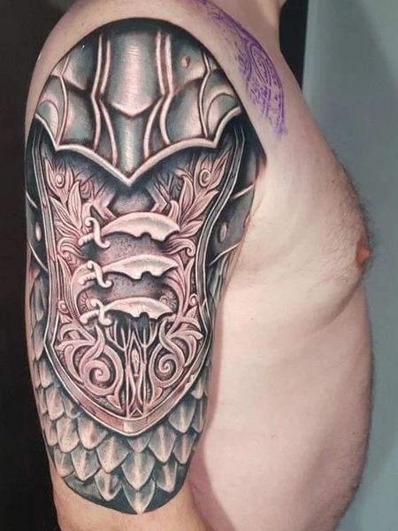 Arm Armor Tattoo