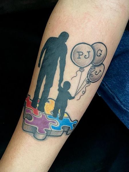 Autism Family Tattoo