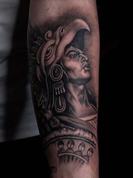 Aztec Warrior Tattoo