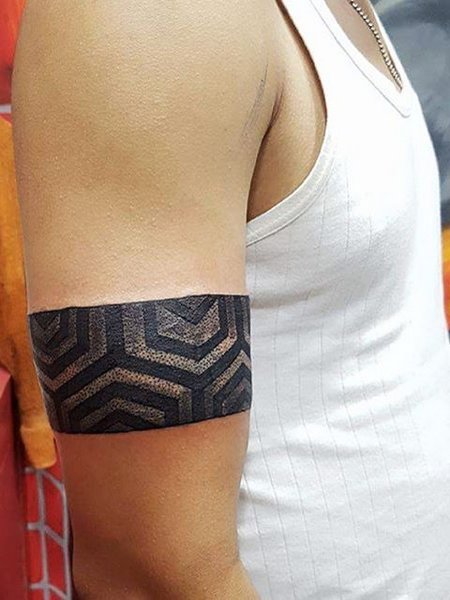 Bicep Armband Tattoo