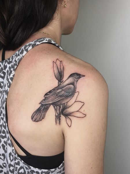 Black Bird Tattoo