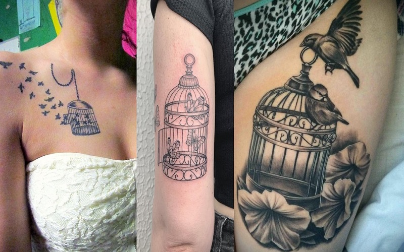 Bird Cage Tattoos