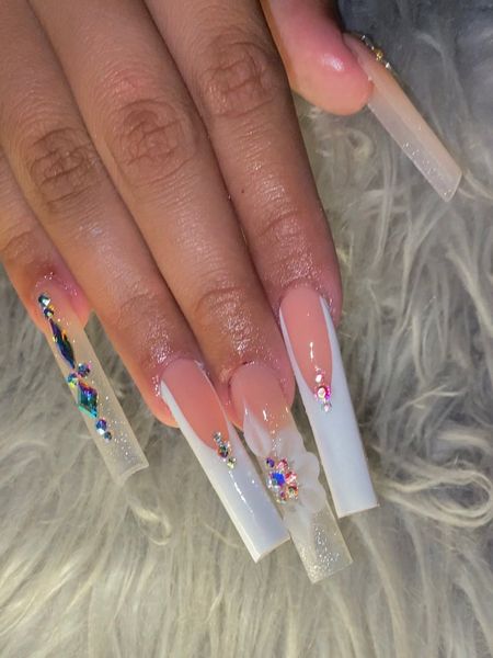 Coffin Summer Cute Nails