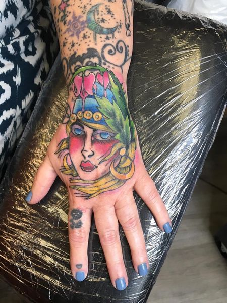 Colorful Gypsy Tattoo