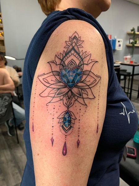 Diamond Gem Tattoo