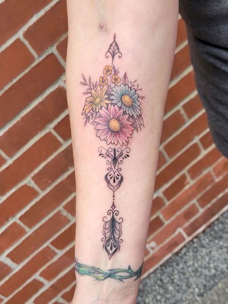 Feminine Forearm Tattoo