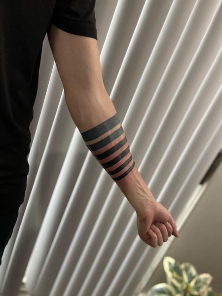 Forearm Armband Tattoo