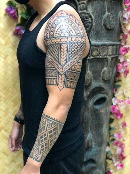 Forearm Armor Tattoo